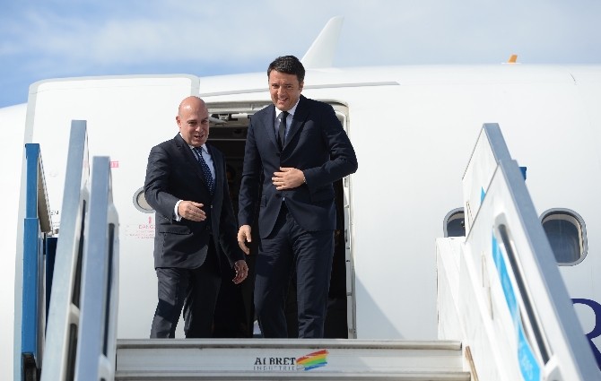 İtalya Başbakanı Matteo Renzi Antalya’da