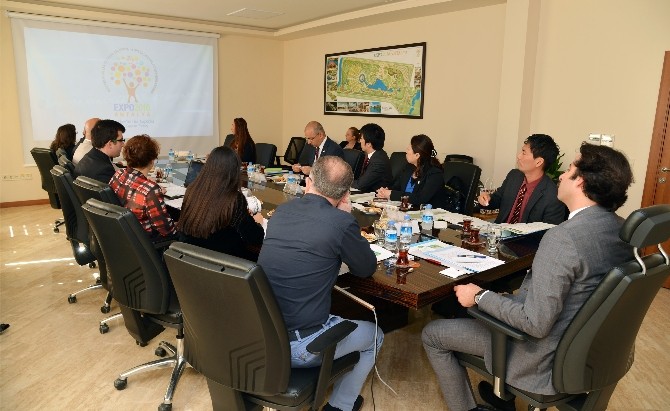 Japon heyet, EXPO 2016 Antalya alanını inceledi