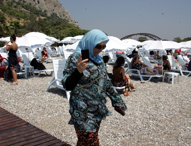 Kadınlar Plajı Açıldı