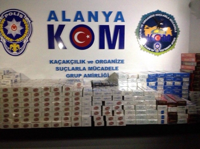 Kargodan kaçak sigara çıktı