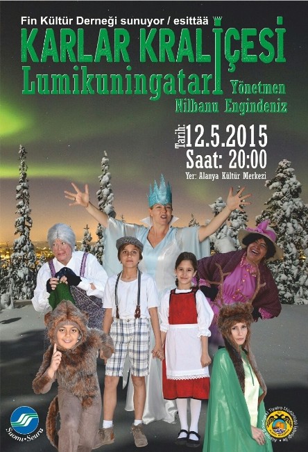 “Karlar Kraliçesi”, Alanya’da sahneleniyor