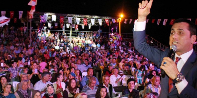 Kasaba'da festival coşkusu