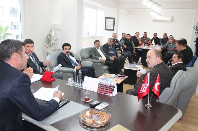 Kasaplar, Büyükşehir Belediyesi yetkilileri ile bir araya geldi