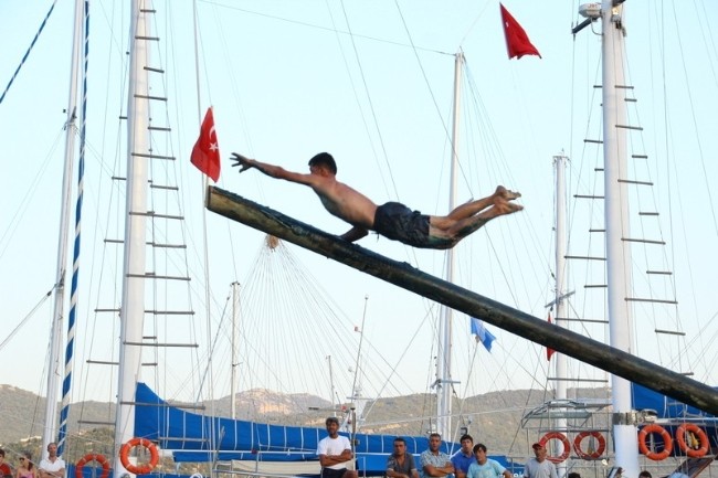 Kaş'ta kabotaj bayramı coşkuyla kutlandı