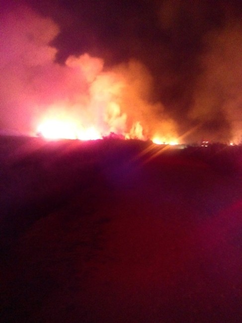 Kaş'ta peş peşe çıkan iki yangın södürüldü