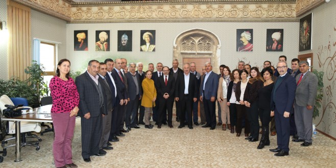 Kaymakam Ergün’den Belediye'ye ziyaret