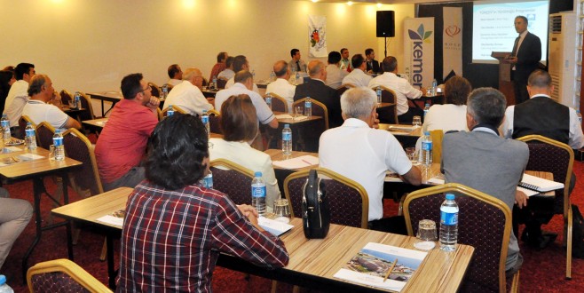 Kemer de mavi bayrak toplantısı