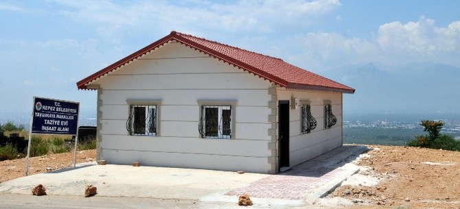 Kepez’de 2’nci taziye evi yapıldı