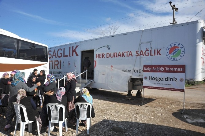 Kepez’de sağlık hizmetleri devam ediyor