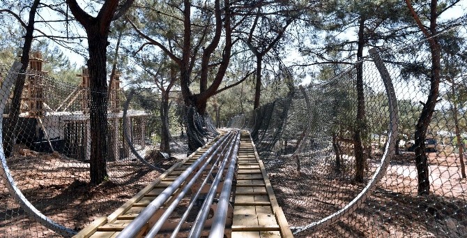 Kepez’e 810 metrelik adrenalin kızağı