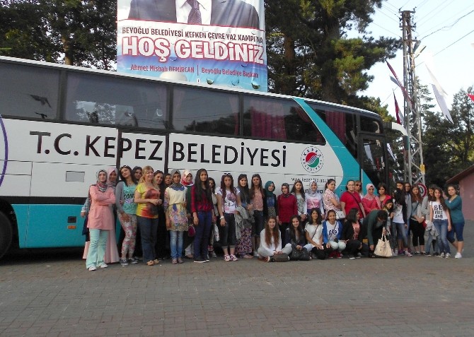 Kepezli 40 öğrenci Kefken'de
