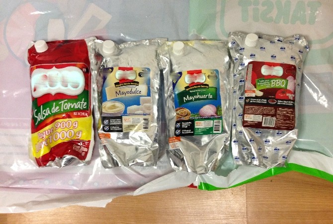 Kokainleri ketçap ve mayonez paketine zulalamışlar
