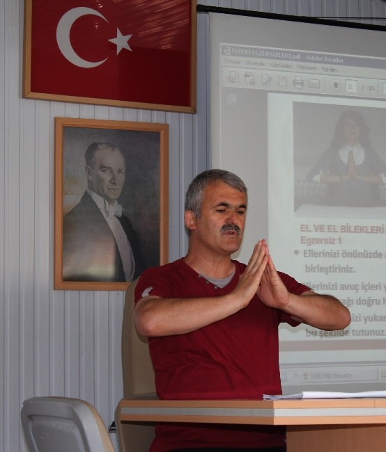 KORKUTELİ MİLLİ EĞİTİM PERSONELİ EGZERSİZ YAPTI