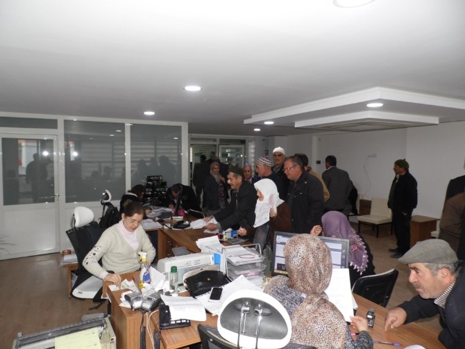 Korkuteli Ziraat Odası'nda ÇKS yoğunluğu