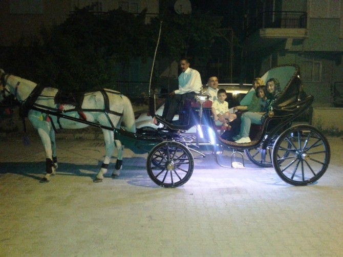 Korkuteli'de fayton keyfi