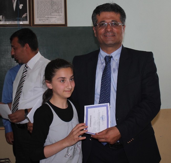 Korkutelinde Karne Heyecanı