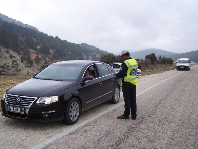 Korkuteli'nde ''Trafikte yerinde eğitim