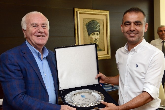 Kuddusi Müftüoğlu’dan Faruk Karaçay’a ziyaret