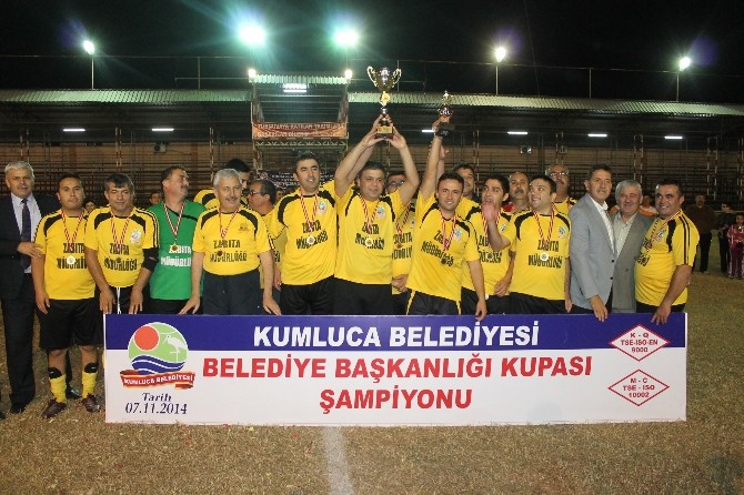 Kumluca Belediyesi birimler arası futbol heyecanı