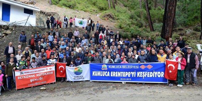 Kumluca Erentepe’ye yürüdü