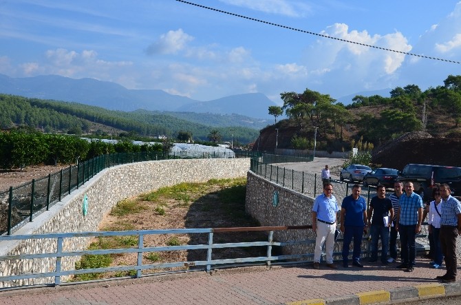 Kumluca Üleşik deresinin ıslahı tamamlandı