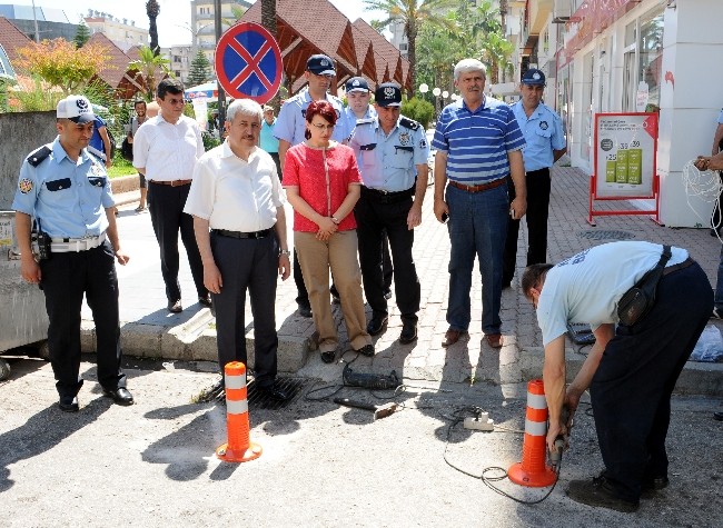 Kumluca'da “Yaya ve engelli” öncelikli trafik çalışması