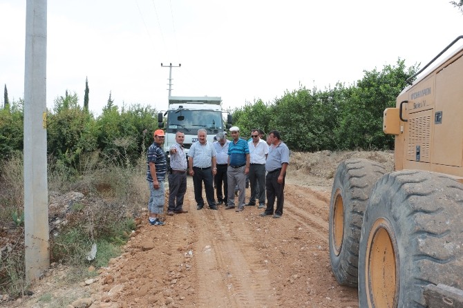 Kurşunlu'da yollar yenileniyor