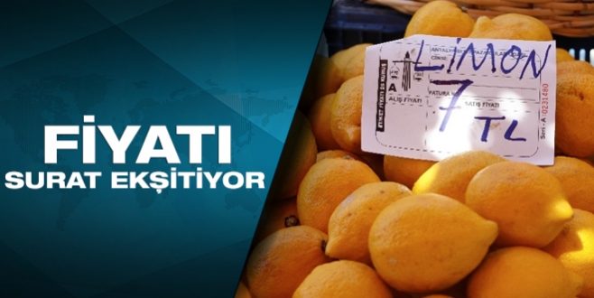 Limon fiyatları uçtu