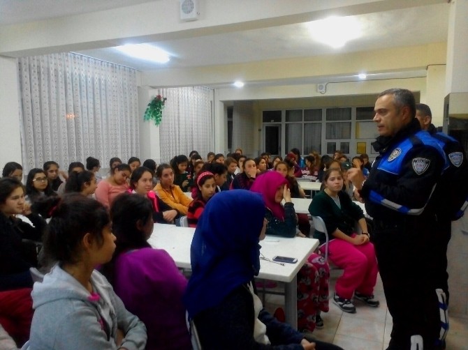 Lise öğrencilerine “Güvenlik” semineri