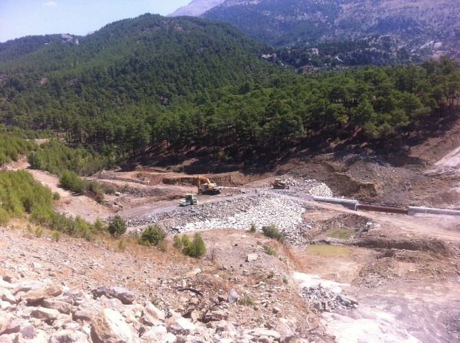 Manavga'ta iki su yapısında yüzde 30'luk seviyelere ulaşıldı