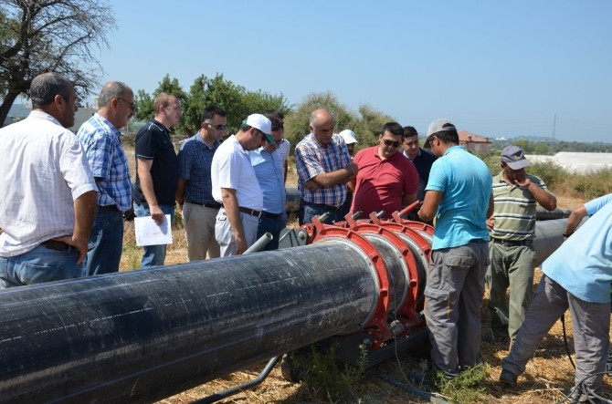 Manavgat'ta 71 bin 420 dekar tarım alanı suya kavuşacak