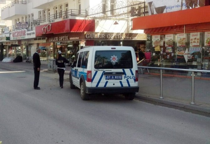 Manavgat’ta fünye ile patlatılan termostan su çıktı