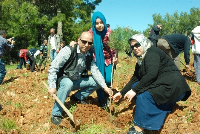 Manavgat’ta Polise Hatıra Ormanı