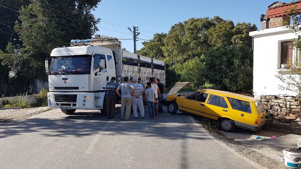 Manavgat’taki kaza ucuz atlatıldı