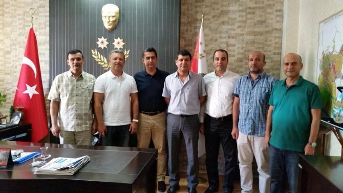 MASİAD yönetiminden emniyet müdürü İlhan'a ziyaret