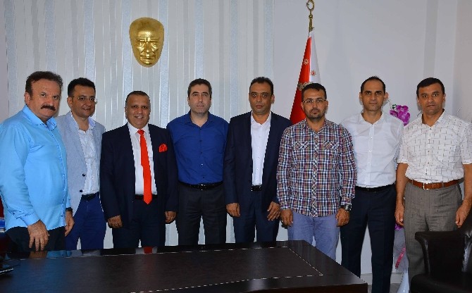 Matso Başkanı Boztaş, Manavgat Emniyetini Ziyaret Etti