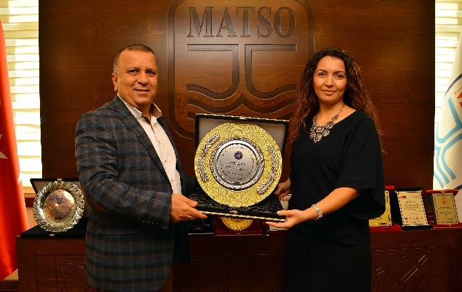 MATSO Başkanı Boztaş'a teşekkür ziyaretleri