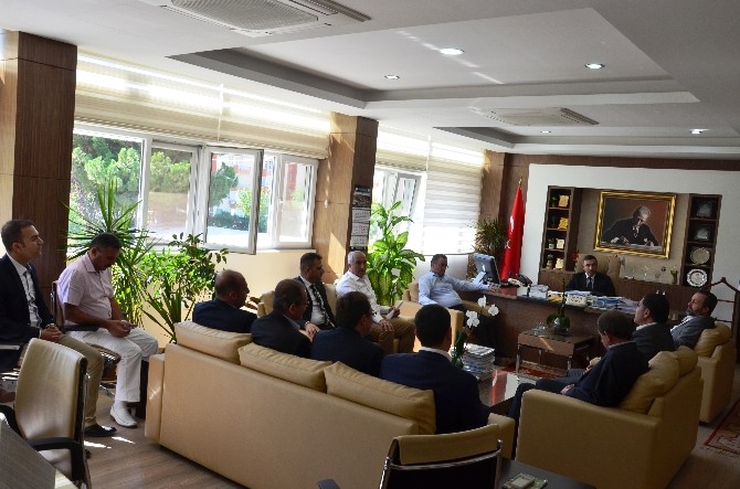 Memur-sen konfederasyonu şube başkanlarından DSİ’ye ziyaret