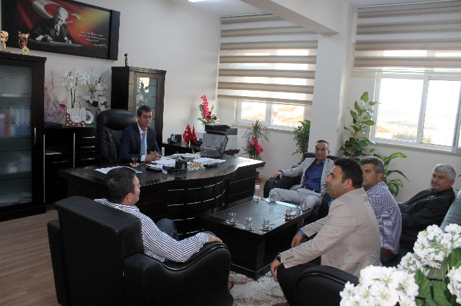 MESO’dan İlçe Milli Eğitim Müdürü Sarıdemir'e ziyaret