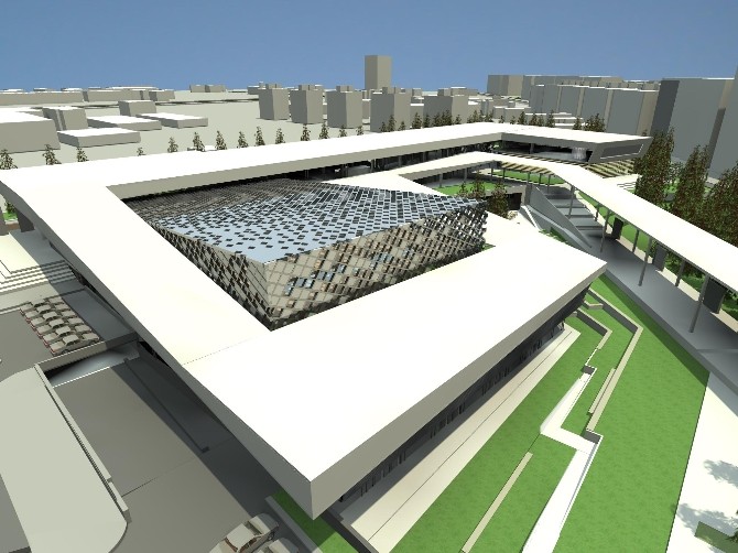 Mimar Sinan Kongre ve sergi Merkezinde son aşamaya gelindi