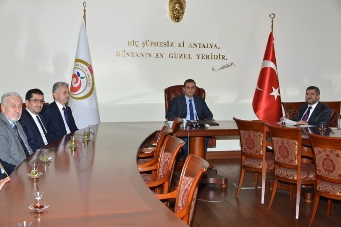 Müftülerden Vali Türker’e ziyaret