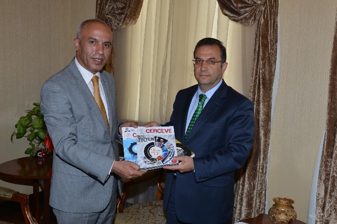 MÜSİAD Antalya Şubesi Yöneticileri Vali Türker’i ziyaret etti