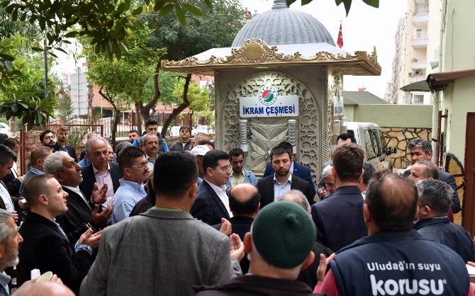 Musluklarından Çorba Akan İkram Çeşmesi Kepez’de