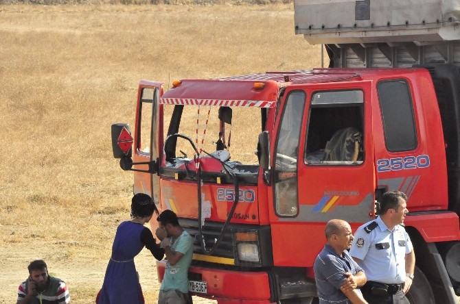 Nakliye kamyonuna kurşun yağmuru
