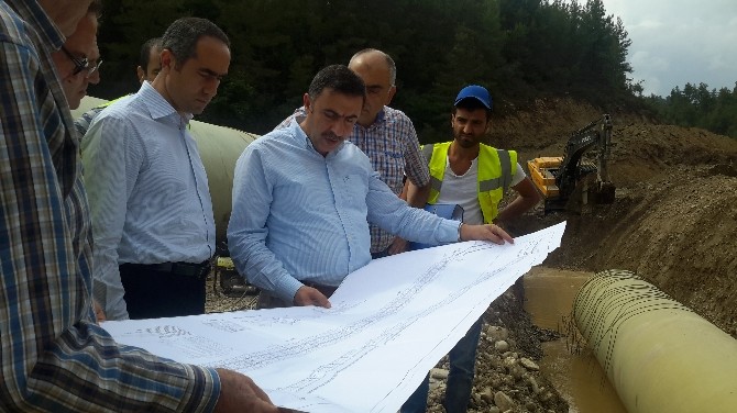 Naras Barajı sulamasının yüzde 75’i tamamlandı