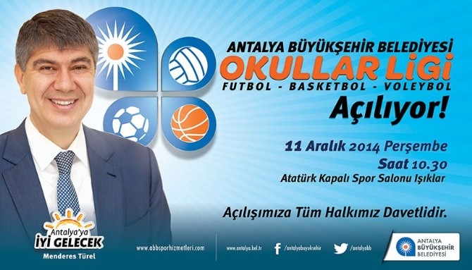 Okullar Ligi başlıyor 