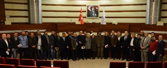 Optikçiler ATSO’da toplandı