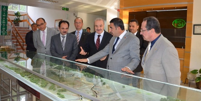 Orman Ve Su İşleri Bakanlığı müsteşar yardımcısından DSİye ziyaret 