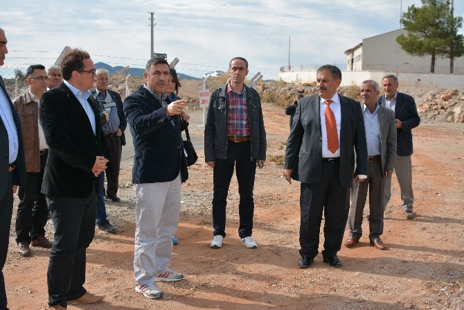 Özgür, Gündoğmuş’ta incelemede bulundu