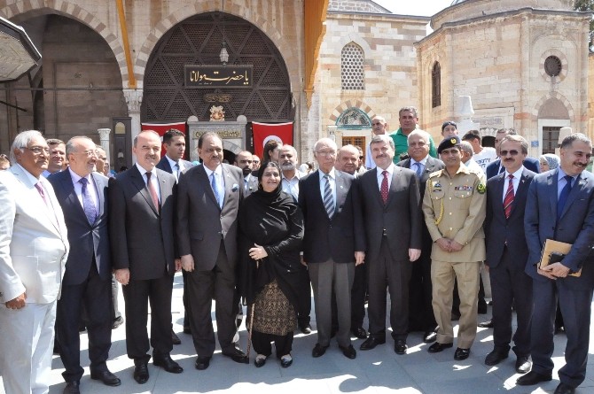 Pakistan Cumhurbaşkanı Konya'da